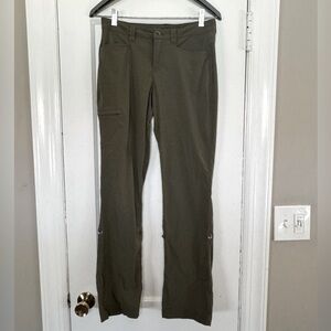 Eddie Bauer Green Outdoor Sport Roll Tab Sport Pants​